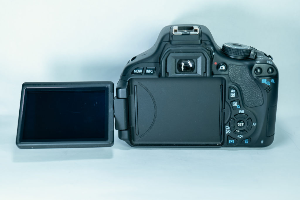 KISS X5 裏面画像